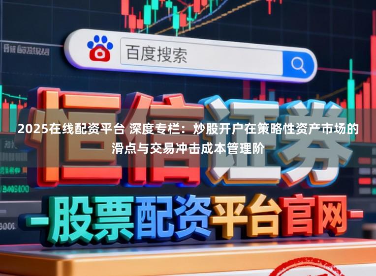 2025在线配资平台 深度专栏：炒股开户在策略性资产市场的滑点与交易冲击成本管理阶