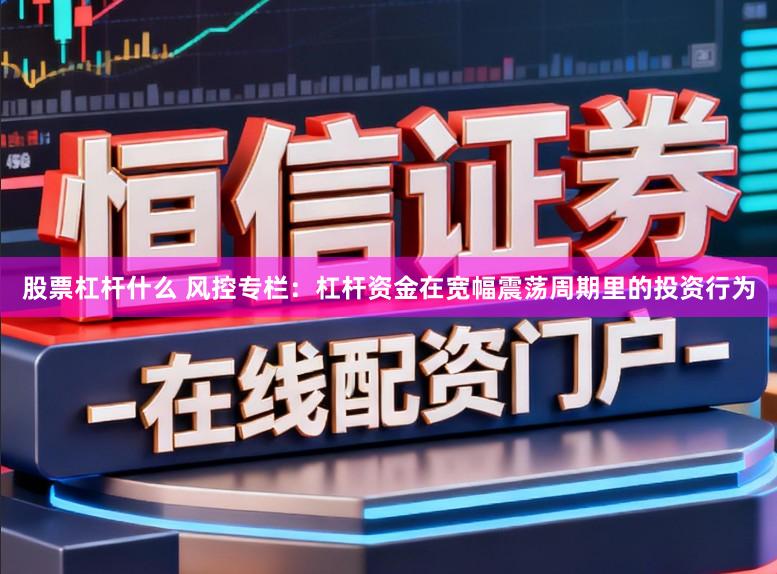 股票杠杆什么 风控专栏:杠杆资金在宽幅震荡周期里的投资行为