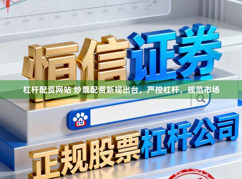 杠杆配资网站 炒票配资新规出台，严控杠杆，规范市场