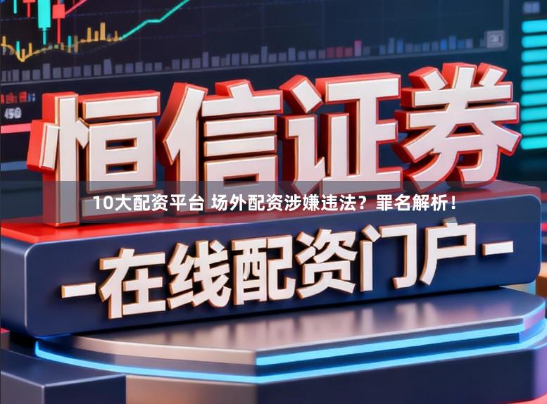 10大配资平台 场外配资涉嫌违法?罪名解析!